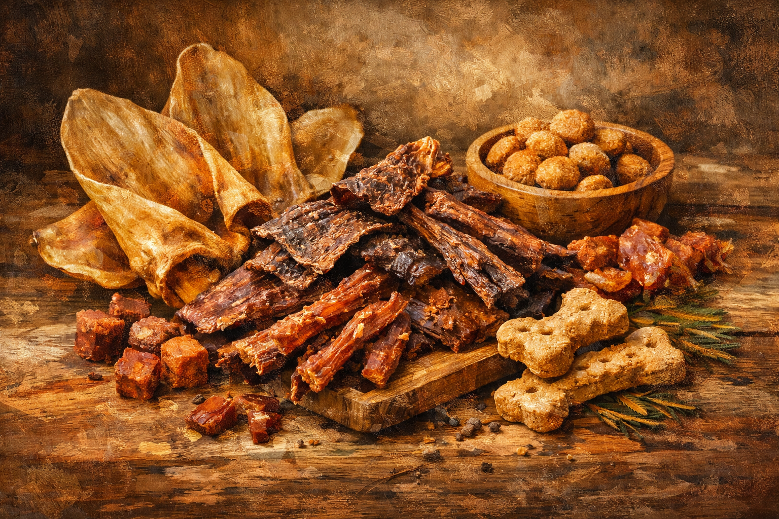 Natuurlijke hondensnacks